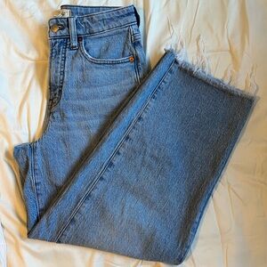 Madewell Curvy Perfect Vintage Wide-Leg Crop Jean